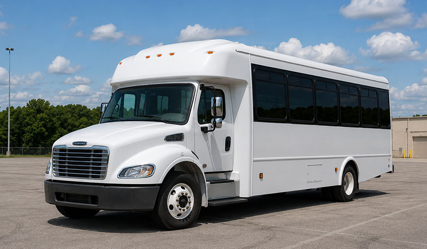 25-passenger minibus available for charter in Saline, MI